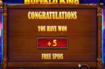 Buffalo King free spins